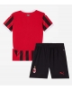 AC Milan Hemmatröja Barn 2024-25 Kortärmad (+ Korta byxor)