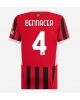 AC Milan Ismael Bennacer #4 Hemmatröja Kvinnor 2024-25 Kortärmad