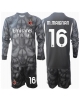 AC Milan Mike Maignan #16 Målvakt Hemmatröja Barn 2024-25 Långärmad (+ Korta byxor)