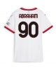 AC Milan Tammy Abraham #90 Bortatröja Kvinnor 2024-25 Kortärmad