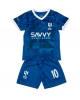 Al-Hilal Neymar Jr #10 Hemmatröja Barn 2024-25 Kortärmad (+ Korta byxor)