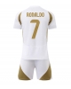 Al-Nassr Cristiano Ronaldo #7 Tredjeställ Barn 2024-25 Kortärmad (+ Korta byxor)