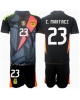 Argentina Emiliano Martinez #23 Målvakt Hemmatröja Barn Copa America 2024 Kortärmad (+ Korta byxor)