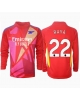 Arsenal David Raya #22 Målvakt Bortatröja 2024-25 Långärmad