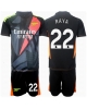Arsenal David Raya #22 Målvakt Tredjeställ Barn 2024-25 Kortärmad (+ Korta byxor)