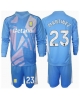 Aston Villa Emiliano Martinez #23 Målvakt Tredjeställ Barn 2024-25 Långärmad (+ Korta byxor)