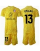 Atletico Madrid Jan Oblak #13 Målvakt Tredjeställ Barn 2024-25 Kortärmad (+ Korta byxor)
