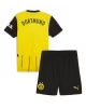 Borussia Dortmund Hemmatröja Barn 2024-25 Kortärmad (+ Korta byxor)