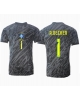 Brasilien Alisson Becker #1 Målvakt Bortatröja Copa America 2024 Kortärmad