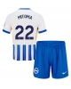 Brighton Kaoru Mitoma #22 Hemmatröja Barn 2024-25 Kortärmad (+ Korta byxor)