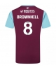 Burnley Josh Brownhill #8 Hemmatröja 2024-25 Kortärmad