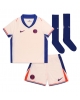 Chelsea Christopher Nkunku #18 Bortatröja Barn 2024-25 Kortärmad (+ Korta byxor)