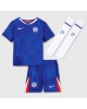 Chelsea Moises Caicedo #25 Hemmatröja Barn 2025-26 Kortärmad (+ Korta byxor)
