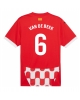 Girona Donny van de Beek #6 Hemmatröja 2024-25 Kortärmad