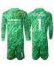 Inter Milan Yann Sommer #1 Målvakt Hemmatröja Barn 2024-25 Långärmad (+ Korta byxor)