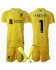 Liverpool Alisson Becker #1 Målvakt Tredjeställ Barn 2024-25 Kortärmad (+ Korta byxor)