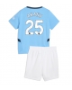 Manchester City Manuel Akanji #25 Hemmatröja Barn 2024-25 Kortärmad (+ Korta byxor)