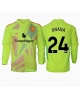 Manchester United Andre Onana #24 Målvakt Bortatröja 2024-25 Långärmad