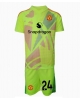 Manchester United Andre Onana #24 Målvakt Bortatröja Barn 2024-25 Kortärmad (+ Korta byxor)