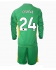 Manchester United Andre Onana #24 Målvakt Tredjeställ Barn 2024-25 Långärmad (+ Korta byxor)