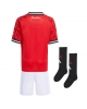 Manchester United Hemmatröja Barn 2025-26 Kortärmad (+ Korta byxor)