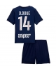 Paris Saint-Germain Desire Doue #14 Hemmatröja Barn 2025-26 Kortärmad (+ Korta byxor)