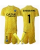 Paris Saint-Germain Gianluigi Donnarumma #1 Målvakt Tredjeställ Barn 2024-25 Kortärmad (+ Korta byxor)
