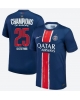 Paris Saint-Germain Hemmatröja 2024-25 UCL Champions Kortärmad