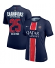 Paris Saint-Germain Hemmatröja Kvinnor 2024-25 UCL Champions Kortärmad