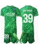 Paris Saint-Germain Matvei Safonov #39 Målvakt Hemmatröja Barn 2024-25 Kortärmad (+ Korta byxor)