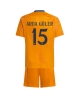 Real Madrid Arda Guler #15 Bortatröja Barn 2024-25 Kortärmad (+ Korta byxor)